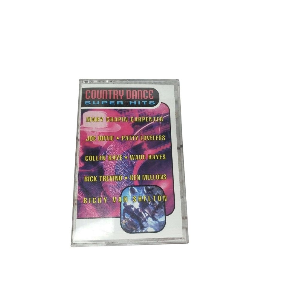 Get Your Country Dance On with Our Super Hits Cassette Tape